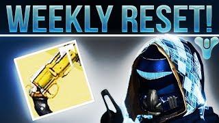 Destiny Weekly Reset! SPONSOR BUTTON HYPE! (Raid, Nightfall, Weekly Heroic's, Crucible and More!)