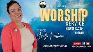 Praise and Worship Service | Pastor Yvette Parham | 08.10.24