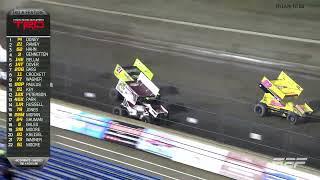 8.18.24 POWRi 410 Outlaw Sprint League at Lucas Oil Speedway | Highlights