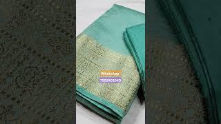 Party wear sarees #shortvideo #shorts #varisu #anirudh #song #trending