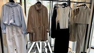  ZARA NEW CASUAL ELEGANCE  MARCH 2025 LATEST COLLECTION ARRIVALS 