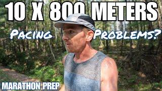 10 X 800m Repeats Hard | Marathon Training Workout Of The Week