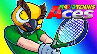 Mario Tennis Aces Funny Moments - Vanoss's First Switch Game!!