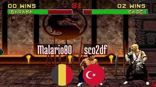 @mk2: Malario80 (BE) vs sco2df (TR) [Mortal Kombat 2 Fightcade] Jun 15