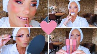 CRUELTY FREE DATE MAKEOVER GRWM BEAUTY TEETH WHITENING W7 DELILAH LIP BLUSHING MICROBLADING BROWS