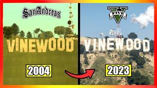 GTA 5 vs. San Andreas | Evolution of Los Santos  (Map Comparison)