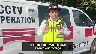 Look inside a H&F Law Enforcement Team CCTV Van