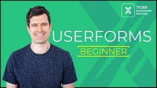 Excel Userforms for Beginners (1/10) – Use Excel VBA to Create A Userform and Manage a Database