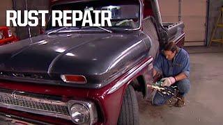 Replacing The Rusted Out Rocker Panels On A '66 Chevy - Trucks! S1, E1