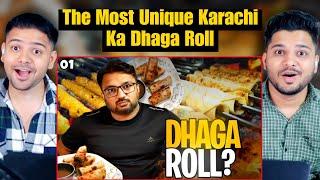 Indian Reaction On The Most Unique Dhaga Roll You'll Ever Test