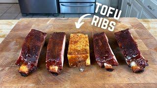 Tofu Ribs (for all my loyal vegan followers) #shorts