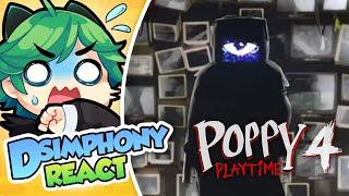 REACCIÓN y ANÁLISIS de POPPY PLAYTIME CHAPTER 4 The Doctor trailer - DSimphony