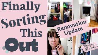 HOME RENOVATION UPDATE | DOING UP OUR HOUSE CHATTY VLOG | SLIDING WARDROBE DOORS | MUMMY OF FOUR UK