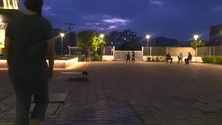 Arnav is at his favorite place for walking around (15/08/2021) (35 months old)