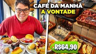 CAFÉ DA MANHÃ A VONTADE POR R$64,90 POR PESSOA | Pães, lanches, bolos e mais! Casarão Café Colonial