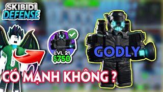 SKIBIDI TOWER DEFENSE | TRẢI NGHIỆM GODLY MỚI UPGRADED PLUNGER WOMAN CÓ MẠNH KHÔNG ?