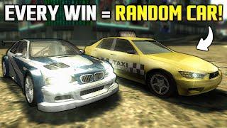 NFS Most Wanted, But Everytime I Win The Car CHANGES!