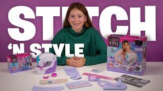 Unboxing Cool Maker Stitch n Style Fashion Studio Nähmaschine - Smyths Toys Superstores DE