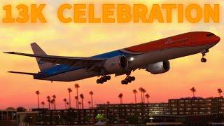 Microsoft Flight Simulator | PMDG 777-300ER | 13000 SUBSCRIBER SPECIAL | *13 GIVEAWAYS* | EHAM-TNCM