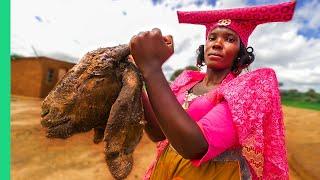 SHOCKING Delicacy in Africa!! Herero People and the Smiley!!