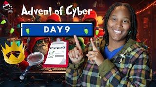 Getting into GRC with TryHack Me Advent of Cyber Day 9