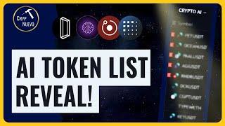 THE BEST AI CRYPTO TOKENS 2024