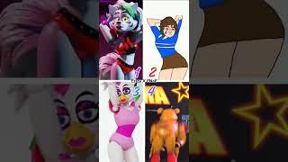 2 Phut Hon - Animatronics Dance +meme || Fnaf Edit #shorts