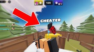 I found CHEATER in Roblox Rivals But..