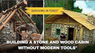 Raw Survival: Building a Cabin with Only Natural Materials