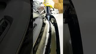 замена лобового стекла #детейлинг #автоприколы #авто #буавто #тюнинг