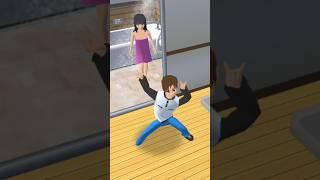 Yuta brothering Mio #sakuraschoolsimulator #youtubeshorts#sakura #shortsviral #gaming