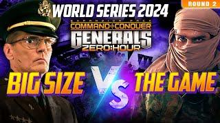  LIVE | C&C Generals Zero Hour World Series 2024 | BiG SiZe vs THE GAME | Round 2