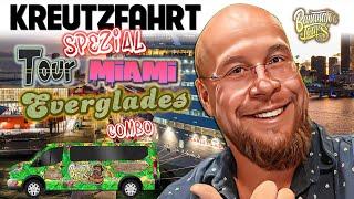 Kreutzfahrer! Miami ! Besucht uns ! Wir holen Euch ab fuer eine Miami & Evergladestour mit Airboat