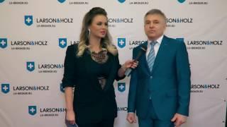 Анна Семенович и независимый эксперт ГК Larson & Holz Владимир Кузовлев