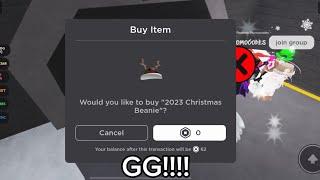 Sniping 2023 Christmas Beanie UGC LIMITED [FREE]