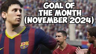 Goal of the Month Competition (November 2024)