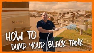 How to Dump Your Black Tank on a Motorhome