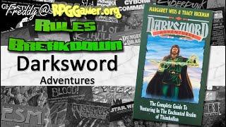 Darksword Adventures (Bantam Books, 1989) | Rules Breakdown