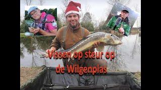 Vissen op steur op de Wilgenplas