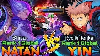 [Part 2, END] No.1 Natan VS No.1 Yin - Top 1 Global Yin by Ryoiki Tenkai - Mobile Legends