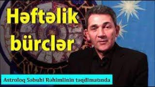 Həftəlik bürclər və proqnozlar: Səbuhi Rəhimlinin TƏQDİMATINDA