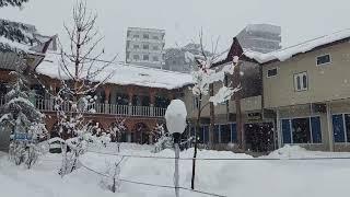 Kalam Morning - Snowfall At Swat