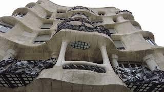 La Pradera by Antoni Gaudi.  Another Unique and Interesting Building - Barcelona Spain - ECTV