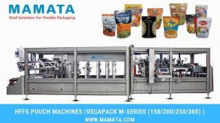 Mamata Machinery | Horizonal Form-Fill-Seal (HFFS) Pouch Packaging Machines - Vegapack M-Series