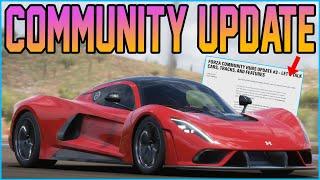 Forza Community Update Revealed! (Upcoming Cars, Features + More)