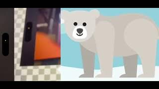 Polar bear Went up the clock oh no crash battle for TCOMS