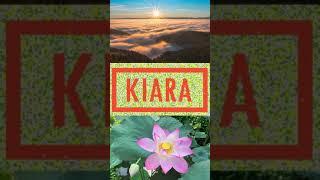 ️ KIARA - HINDU girl names | KIARA Name WhatsApp Status | #Shorts