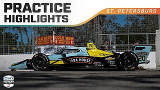 Practice 1 Highlights | 2025 Firestone Grand Prix of St. Petersburg | INDYCAR SERIES