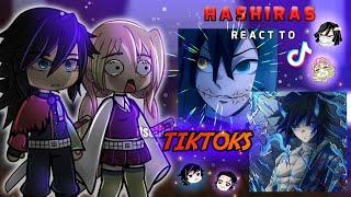 Hashiras react to ️RANDOM TIKTOKS ️ | Gacha club | Demon slayer react 