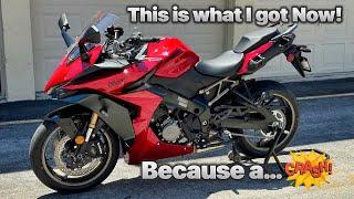 Crashed My CFMoto Ibex 800T - Now I Got This - Adventure To Sport Touring - Suzuki GSX-S 1000GT+